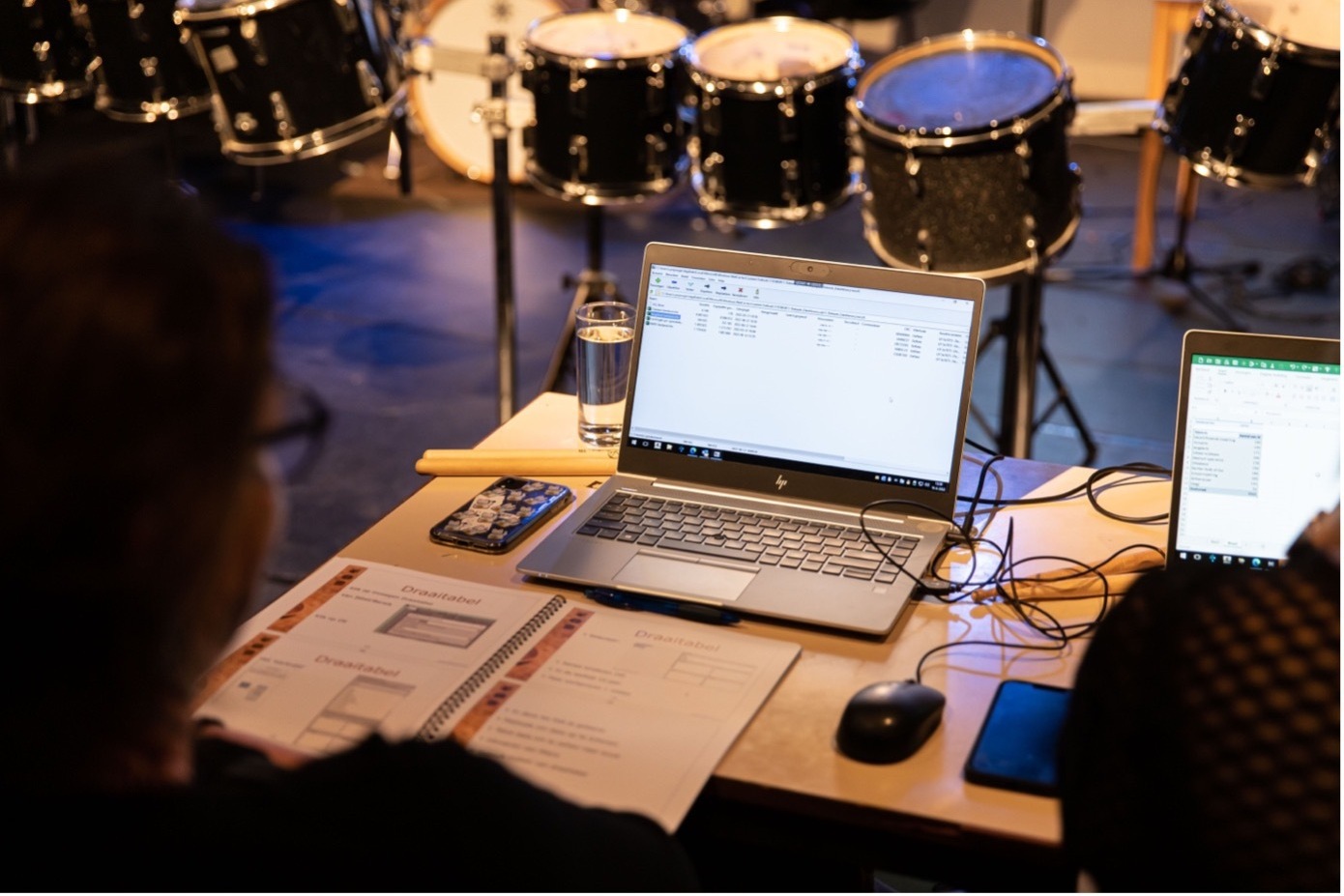 Leer werken met data via een Drum clinic